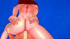 uraraka rooftop orgasm hentai