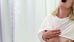 Finger fucked missionary with teen 18+ blonde amateurs