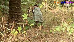 Ebony BBW Gets Bush Fucked Outdoors by Massive BBC