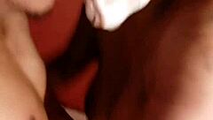 BBW Roxy Sucks and Licks Shaved Pussy