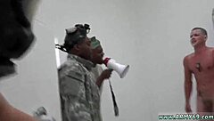 teen gay army hazing with blowjob and fucking