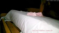 Blonde Amateur Sucks Huge Cock at Swing Club