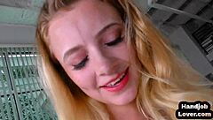 Hj Pov Amateur Teen 18+ Jerks Off Hard Dick After Striptease