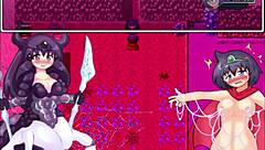 Iruru endures humiliation in the magical forest with toys and bondage.