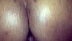 Ebony teen gets her first creampie! Oh wow!