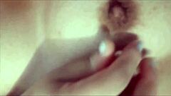 hot young girl touches herself suggestively