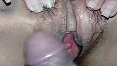 Young Babe Plays Pussy During Tv Time