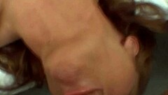 Why is she rubbing that dick in her face?