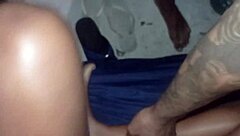 i took my friend to vila mimosa for his first time with two young girls