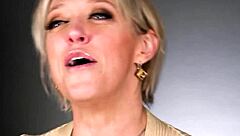 Beautiful Dee Williams teases with big tits in solo play