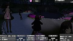 Naked Coat Exposure in Public Outdoor Retro Hentai Anime