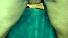 Naejae rides dildo after throat kiss, squirting close up