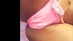 Ebony Woman in Heat Caresses Her Wet Pussy on Web Chat