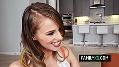 Hot Latina teen 18+ Bambino, luv so much, rides stepcousin's cock!