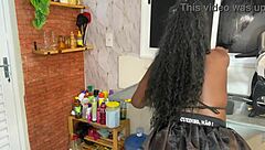 Naughty Domestic Employee Fucks Boss For Raise, Feels Thick Cock In Wet Pussy, Asks For Cum