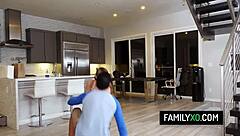 Hot Latina teen 18+ Bambino, luv so much, rides stepcousin's cock!