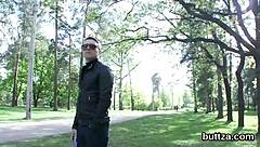 Flawless Small 18+ Chick Gets Her Yummy Twat and Petite 18+ Anal Hole Reamed