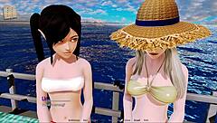 Harem Hotel 153 Game Action Unfolds