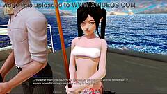 Harem Hotel 153 Game Action Unfolds