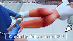 futanari stepmom subtly seduces her straight daughter in sims 4 hentai