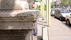 Blondie Angel Black Spreads Legs For Hard Dick