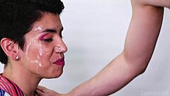 i cum with pride, feeling so good with this handjob and blowjob... oh yeah!