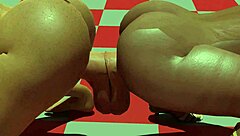 lisa and her friend have some playful fun with a dildo together