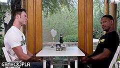 i'm an aggressive straight jock fucking this built latino guy. hot sex with rimjob and tattoos.