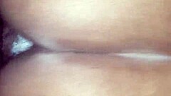 Ebony wife riding that big black cock in POV style