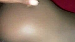 Cheating ebony girlfriend takes big black cock