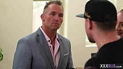 Hot Milf With Big Ass Massages Perverted Lawyer's Cock