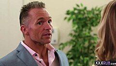 Hot Milf With Big Ass Massages Perverted Lawyer's Cock